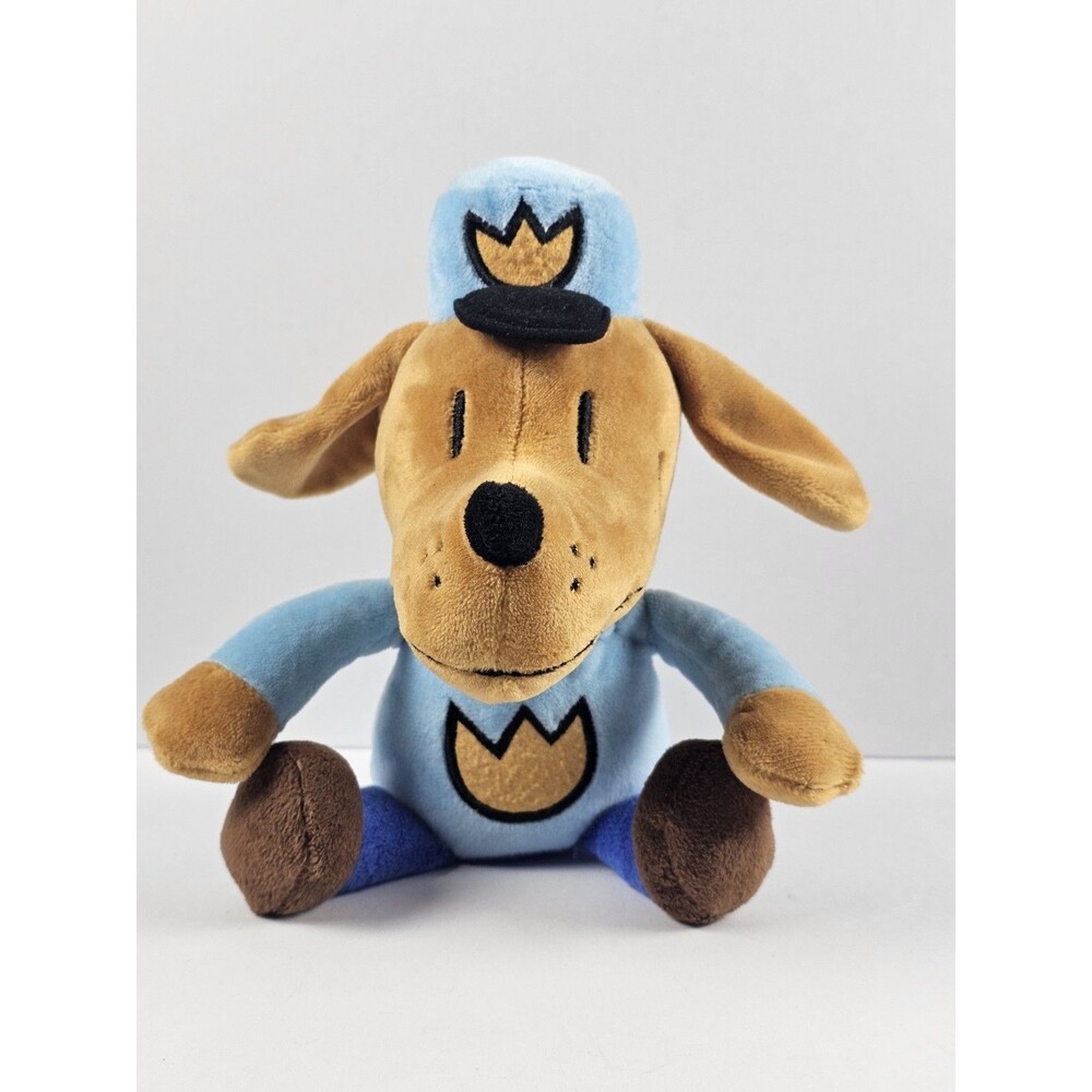 MerryMakers Dog Man Plush Doll Dav Pilkey Books Character 2016-2018